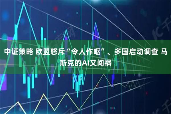 中证策略 欧盟怒斥“令人作呕”、多国启动调查 马斯克的AI又闯祸